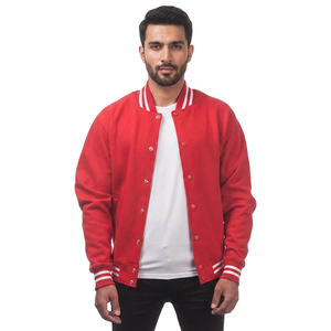 Veste universitaire personnalisée de haute qualité, veste thermique d'hiver unisexe, respirante, surdimensionnée, veste de baseball universitaire pour hommes - Product Image 1