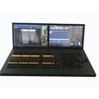 Console MA2 pour spectacle d'éclairage de grande envergure, noire, avec connexion DMX