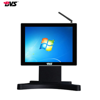 POS sistemi için masaüstü sağlam endüstriyel Panel PC in-tel J1900 işlemci 12.1 inç dokunmatik monitör