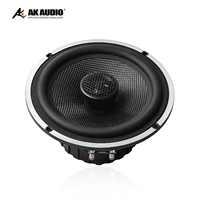 AK-654 6.5 "komponen Speaker sistem Fiberglass kerucut 40W RMS 4 Ohm KSV25mm kumparan suara dengan Neo Tweeter
