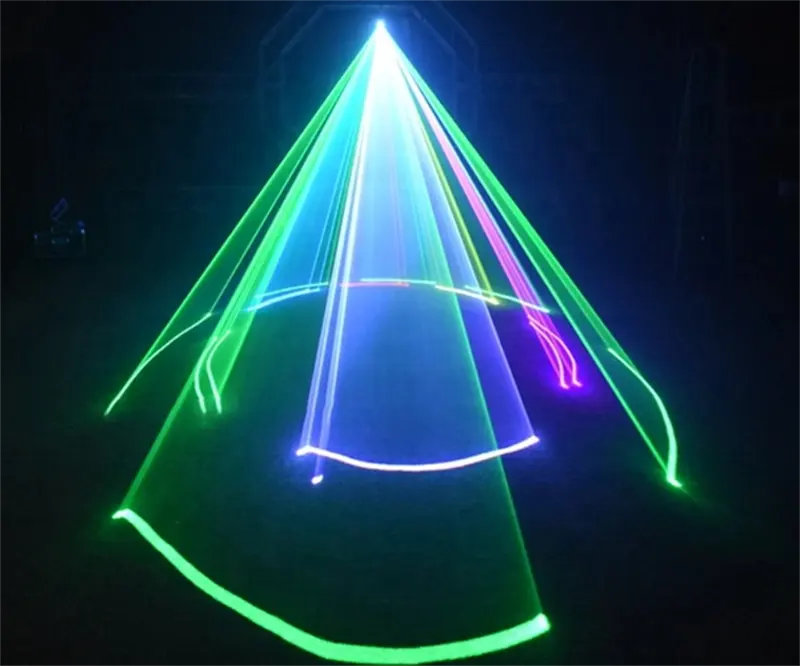 Sp 4W Rgb Laser Licht Animatie Straal Laser Scanner Projector Disco Club Bruiloft Nachtclub Kerst Effect Show Lichten