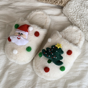 Zapatillas de Felpa Versátiles con Suela Plana para Niños, Otoño-Invierno 2026, Diseño Navideño - Product Image 6