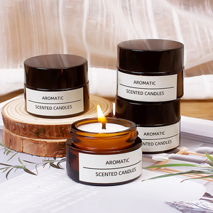 Velas Aromáticas Northern Mu, Cera de Soya en Tarro de Crema de 30g, Fragancia sin Humo para Dormitorio y Sala de Estar - Product Image 2