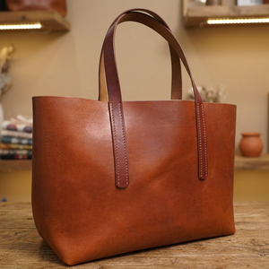 Bolsos de Mano de Cuero Genuino BS INTERNATIONAL, Impermeables, Ligeros, para Mujer, Gran Capacidad, Cierre de Cremallera, de Hombro/Bandolera - Product Image 3