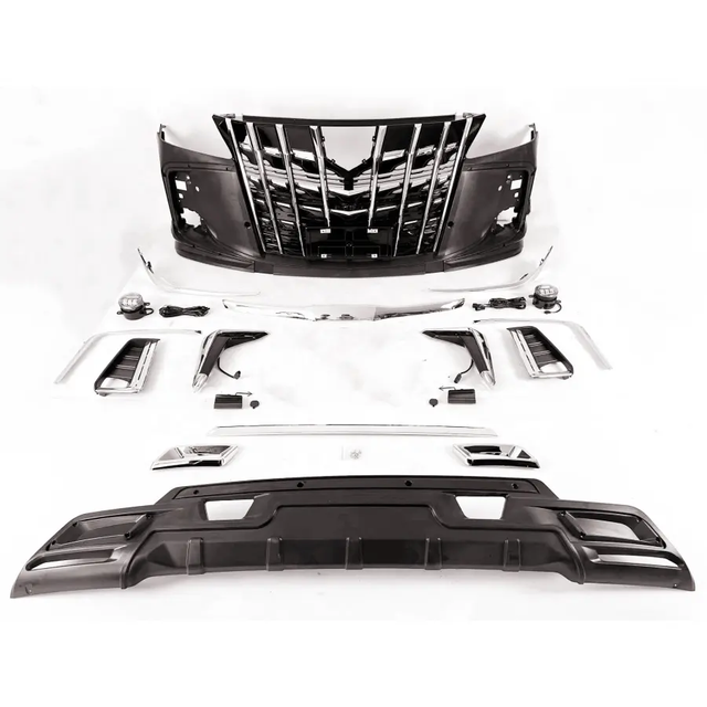 XT Upgrade Hot Sale Car Accessory 2012 2013 2014 2015 for Innova to Alphard Body Kit