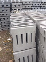 Renfa moule de bloc en plastique de brique de haute qualité, moules creux de béton pour la fabrication de blocs de béton creux