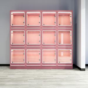 Tendencias innovinnoas <span class=keywords><strong>2025</strong></span> hayvan kafesleri <span class=keywords><strong>Pet</strong></span> mağaza lüks ayrı odalar köpek kulübesi kapalı köpek sandık mobilya - Product Image 4