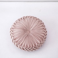 Coussin de siège en velours Offre Spéciale, oreiller de sol en citrouille, artisanal, rond, décoratif pour la maison, pour chaise, 1 pièce