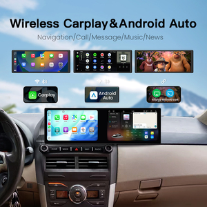 Foforfor Pantalla Dual de 10.1 Pulgadas para <span class=keywords><strong>Toyota</strong></span> <span class=keywords><strong>Corolla</strong></span> <span class=keywords><strong>2007</strong></span>-2013, Android 15, GPS, Navegación, Control Central, Radio Multimedia, Carplay Inalámbrico - Product Image 3