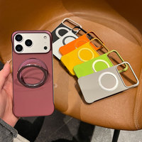 IDEAL 360 °   Étui de téléphone magnétique rotatif pour iPhone 11 12 13 14 15 16 18 Pro 17 Air, étui de téléphone sans bordure avec dissipation de chaleur