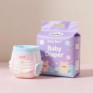 Pannolino di fabbrica offerta personalizzato usa e getta pannolino Stocklot prezzo A buon mercato all'ingrosso un produttore di pannolini per bambini - Product Image 1