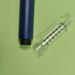 Stylo en plastique réutilisable, lisse, 3 ml, 60 UI, 75 UI, 80 UI, stylo en plastique jetable à rotation externe - Product Image 6