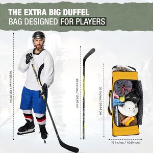 Free sample Customized Multifunctional Sports lacrosse <b>Backpack</b> Field Hockey Bag Waterproof lacrosse Bag With <b>Wheel</b> - Product Image 2