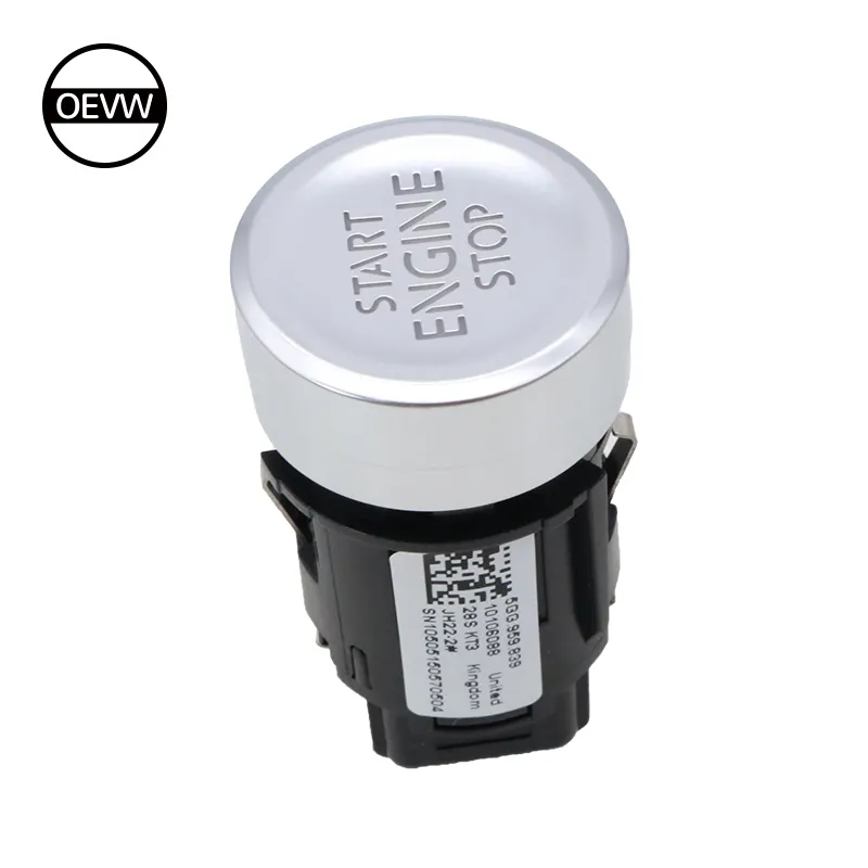 5gg959839 động cơ bắt đầu push button momentary bắt đầu chuyển đổi cho VW t-roc 2018-200tsi Golf C91 2019 17-bn2 17-20 1.6L