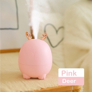 Humidificador de aire portátil con forma de ciervo para el hogar y la Oficina, máquina de niebla fresca, con luz nocturna, barato, usb - Product Image 5
