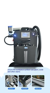 Nouvelle machine de nettoyage de fibres HUALONG Au3tech pour l'élimination de la peinture sur les surfaces en acier inoxydable, aluminium, métal et bois, facile à utiliser - Product Image 3