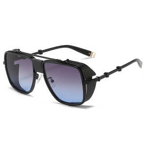 Lunettes de soleil Superhot Eyewear 63100 Fashion 2023, style steampunk, métalliques, dégradées - Product Image 3