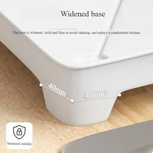 Moderno metallo Multi-Purpose Organizer cucina Over-lavello stendino piatto con deposito di scarico per piatti utensili - Product Image 6