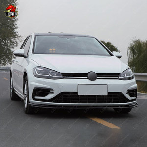 Piezas de coche de ajuste perfecto para Volkswagen Golf 7,5 Facelift <span class=keywords><strong>R</strong></span> estilo kit de carrocería parachoques delantero labio difusor trasero faldones laterales rejilla - Product Image 4