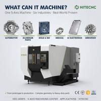 HDC-600F5 Centro de Mecanizado Vertical CNC de 5 Ejes Simultáneos para Mecanizado de Superficies Complejas