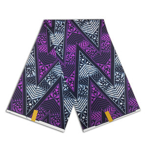 Tissu africain en 100% coton, véritable Wax à imprimés, véritable Wax dorée, tissu africain, Design Ghana, <span class=keywords><strong>pagne</strong></span>, vente en gros - Product Image 1