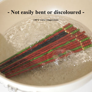 <span class=keywords><strong>Palillos</strong></span> personalizados duraderos resistentes al calor antibacterianos resistentes al moho PPS con logotipo - Product Image 4