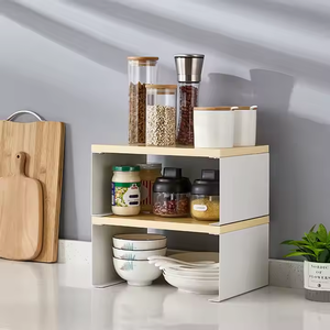 Étagère de rangement de comptoir d'usine en gros étagère à épices empilable pour la cuisine supports de stockage et étagères de qualité supérieure - Product Image 6
