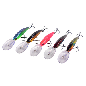 IFISH 90mm 21g ABS Bedruckter Kunstköder, Oberflächenköder, Schwimmend, Weitwurf, <span class=keywords><strong>Minker</strong></span> Wobbler für Zander, Brassen, Wels, Meer und Strand - Product Image 2