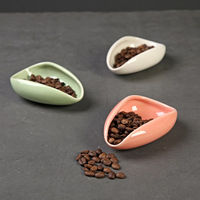 Balance à café, Plateau à thé en céramique, Outil de mesure en porcelaine, Cuillère de service, Cuillère de dégustation, Plateau à grains, Cuillère à café, Tasse doseuse