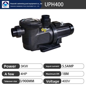 Pompe à eau de piscine résistante à la corrosion, à haute température, avec roulement efficace, moteur IE3, pour le traitement de la circulation du filtre - Product Image 5