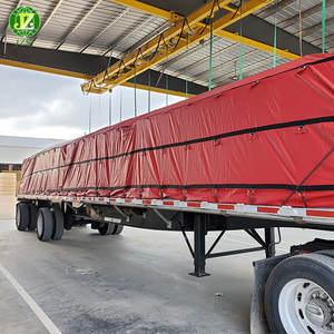 Bâche de protection extérieure 1200 Gsm 1500 Gsm 640gsm 950g 1100tdx <span class=keywords><strong>Semi</strong></span> Camion Bâche de rideau <span class=keywords><strong>Remorque</strong></span> Bâche enduite de PVC - Product Image 5