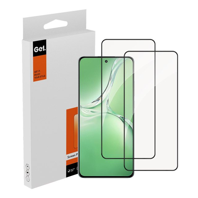OEM 9H Clear Full Cover Silk Anti-Scratch Mobile Phone Tempered Glass Screen Protector Film for OPPO K12 13 K14 Plus Turbo Pro