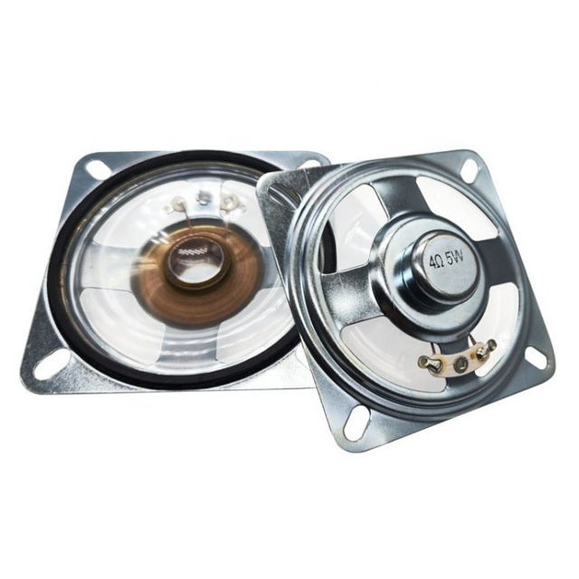 66*66mm Waterproof Outdoor Voice Broadcast Speaker Neodymium 8 Ohm 3W & 4 Ohm 5W Square Shape