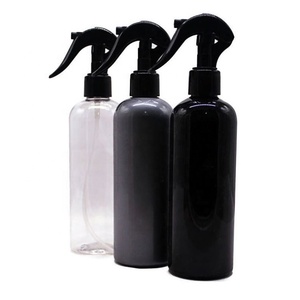 Botellas de Spray para Habitaciones 2026, 100ml, 150ml, 200ml, 250ml, 300ml, 500ml, Botella de Spray de Perfume Redonda de Plástico Negro - Product Image 1