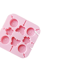 Hausgemachte Cartoon Lollipop Mold Lebensmittel qualität Silikon Candy Tools zum Mahlen von Cheese Stick Kreative Kuchen Werkzeuge Geschenk ideen