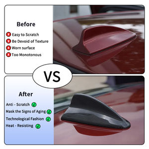 <span class=keywords><strong>Aleta</strong></span> de tiburón adhesiva de fibra de carbono seca más vendida para accesorios exteriores <span class=keywords><strong>BMW</strong></span> E90 - Product Image 3