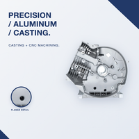 Pièces moulées sous pression en aluminium sur mesure, usine OEM, carter moteur, couvercle de moteur, ADC12 H13, moulage par projection de granulés