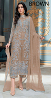 Oferta Especial: Conjunto de Salwar Kameez con Bordado Elegante, Kurti y Pantalón para Fiesta, Diseño Exclusivo de Surat para Mujer, Completamente Cosido