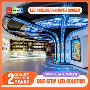 Pantalla LED Flexible P2 <span class=keywords><strong>8K</strong></span> HDR10+ para Publicidad en <span class=keywords><strong>Video</strong></span> HD en Exteriores/Interiores en Espacios Comerciales y Oficinas en el Hogar - Product Image 5
