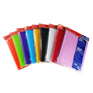 Custom A4 Size Materiaal Kleurrijke Sublimatie Bordspel 9 Zakken Plastic Pp Card Bindmiddel Fotoalbum