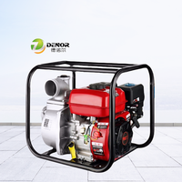 Pompes à eau portables haute pression auto-amorçantes à moteur essence multi-étages, entièrement fermées, refroidies par ventilateur, pour applications automobiles