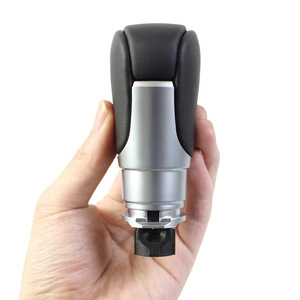 Honda Civic 11th Generation Automatic Gear <b>Shift</b> <b>Knob</b> Leather Ergonomic Design Black Car Gear <b>Knob</b> - Product Image 2