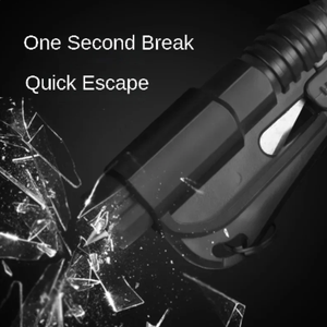 Mini martillo de seguridad para automóvil �C Herramienta de escape multifunción para romper vidrios en segundos - Product Image 3