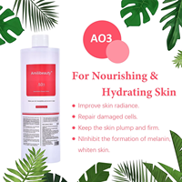 Solution nettoyante en gel à bulles fines sans alcool pour le resserrement et l'éclaircissement du visage, portable et sûre pour les soins de beauté