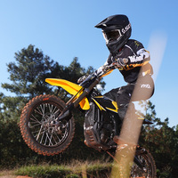 Moto électrique de style Surron Storm Bee, 8 kW, 58 V 22 Ah, 65 km/h, longue portée, pneus tout-terrain, freins à disque avant et arrière, moto sportive