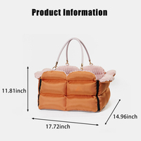 Coussin de sécurité réglable et écologique pour chien et chat, siège de copilote portable et confortable pour voiture, luxe pour siège arrière jusqu'à 20 kg