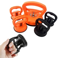 Ventouse de débosselage 115 mm grande et 55 mm petite, ventouse à levier à came en ABS+PC pour le démontage de verre, panneaux de plafond et écrans