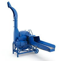Machine à hacher la paille sèche et humide pour volailles et animaux, coupe-fourrage, hacheuse d'ensilage, déchiqueteuse de foin et d'herbe