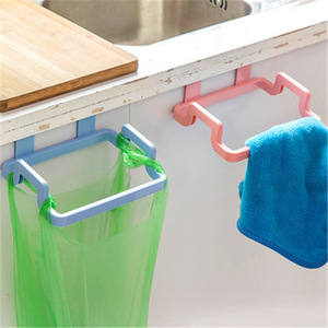 Crochets en plastique écologiques durables à un seul niveau pour support mural de sacs poubelles sur les armoires de <span class=keywords><strong>cuisine</strong></span> - Product Image 1
