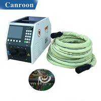 Calentador de inducción 5kw 10kw Pequeño equipo de calentamiento por inducción portátil Máquina de soldadura de tubos